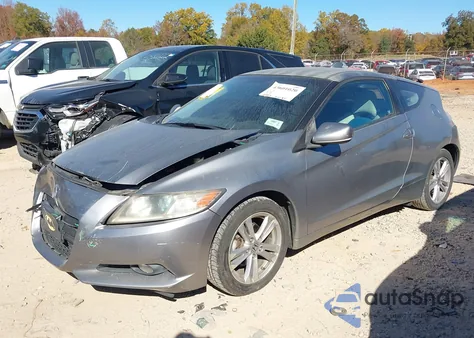 2011 Honda Cr-Z Ex from USA, damaged, VIN JHMZF1D67BS011657